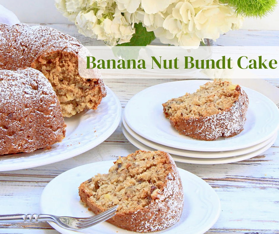 Banana Nut Bundt Cake Vegan Recipe This Wife Cooks