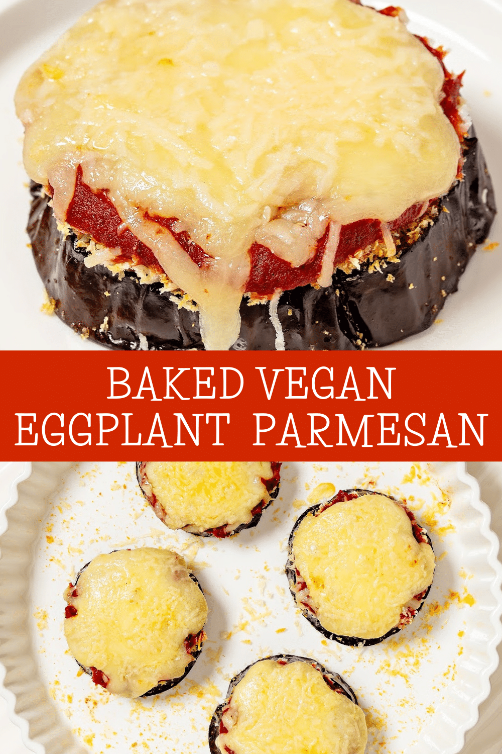 Vegan Eggplant Parmesan ~ The Italian classic made with dairy-free ingredients! via @thiswifecooks