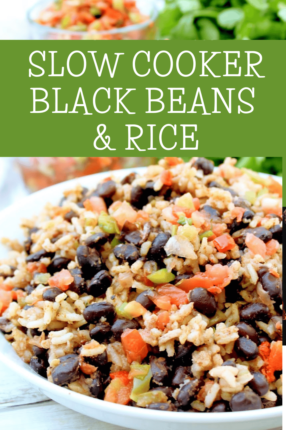 Slow Cooker Black Beans and Rice This Wife Cooks™