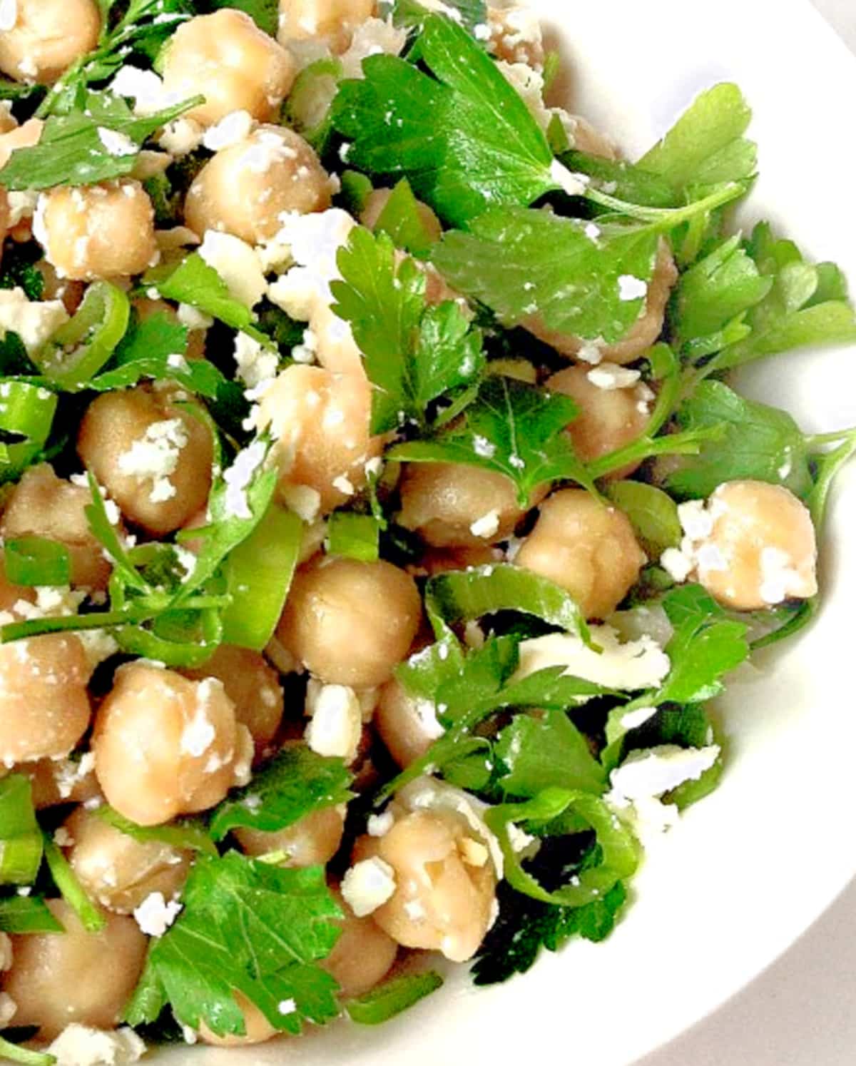 Garbanzo Bean and Feta Salad This Wife Cooks™
