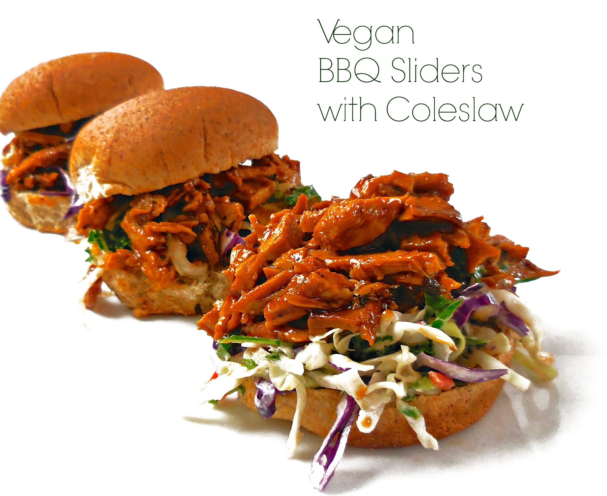 Vegan Slow Cooker BBQ Sliders  via @thiswifecooks