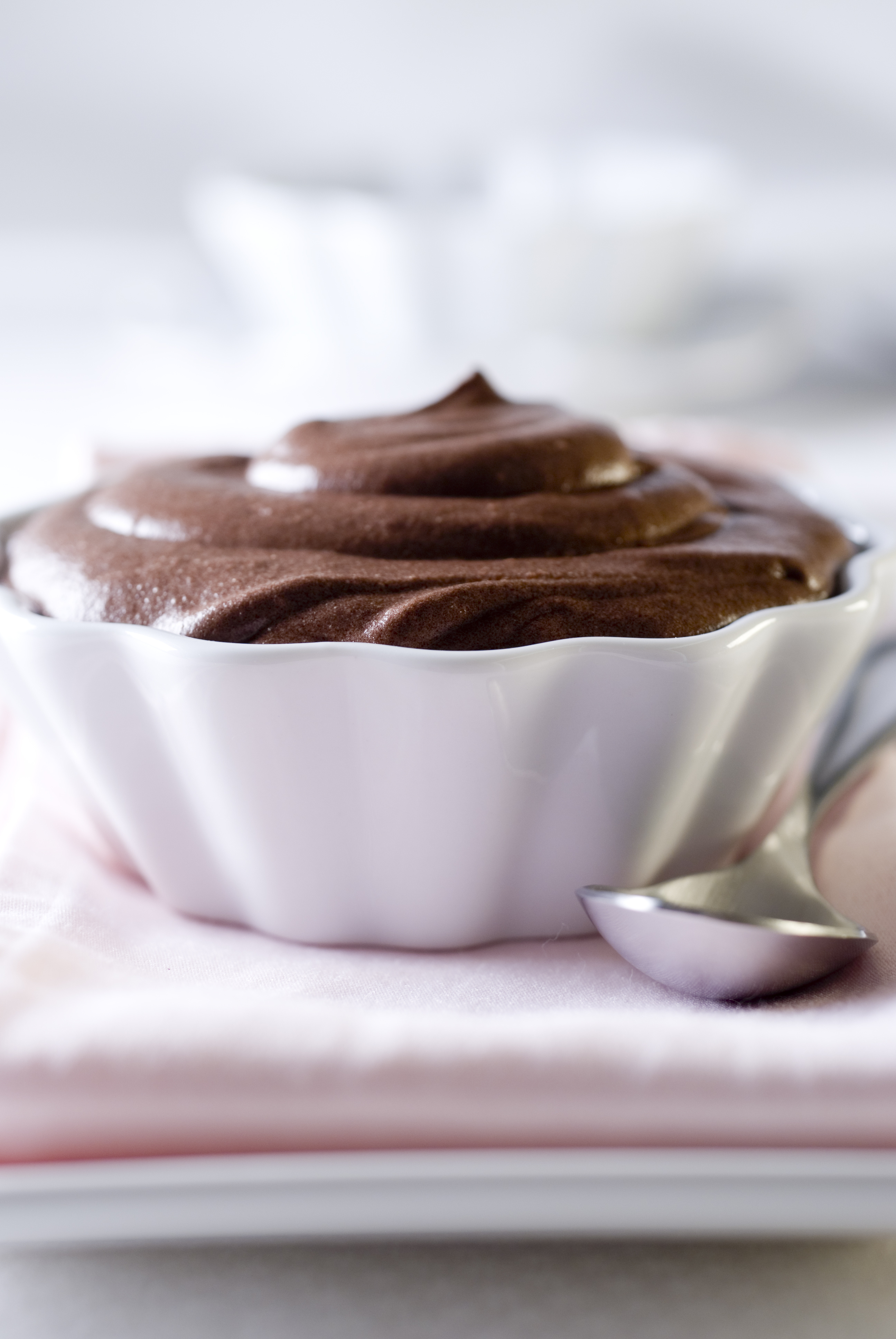 Vegan Chocolate Mousse ~ The rich texture and flavor of traditional mousse made with plant-based ingredients. via @thiswifecooks