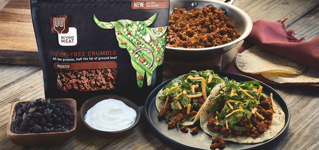 Beyond Meat Feisty Tacos by Chef'd | thiswifecooks.com