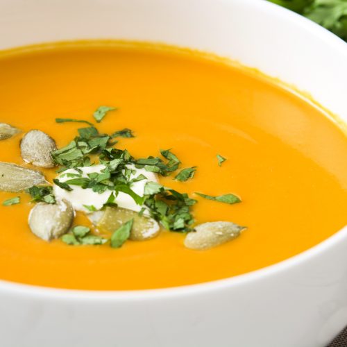 Vegan Curried Pumpkin Soup Recipe - This Wife Cooks