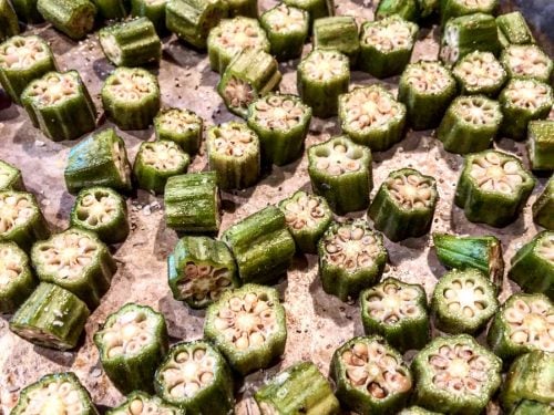 Easy Oven Roasted Okra Recipe This Wife Cooks