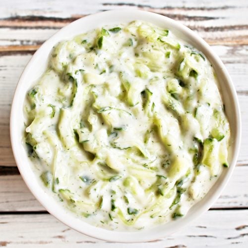 5-Ingredient Vegan Tzatziki Sauce - This WIfe Cooks