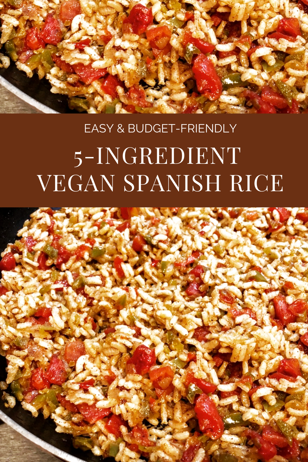 5-Ingredient Vegan Spanish Rice - This Wife Cooks