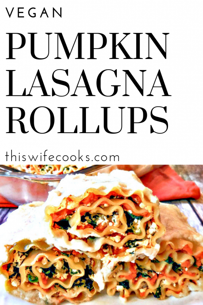 Traditional lasagna noodles are layered with naturally sweet pumpkin and a robust tofu spinach ricotta, and then rolled into perfectly sized portions. Rich and creamy vegan bechamel sauce adds a decadent touch.