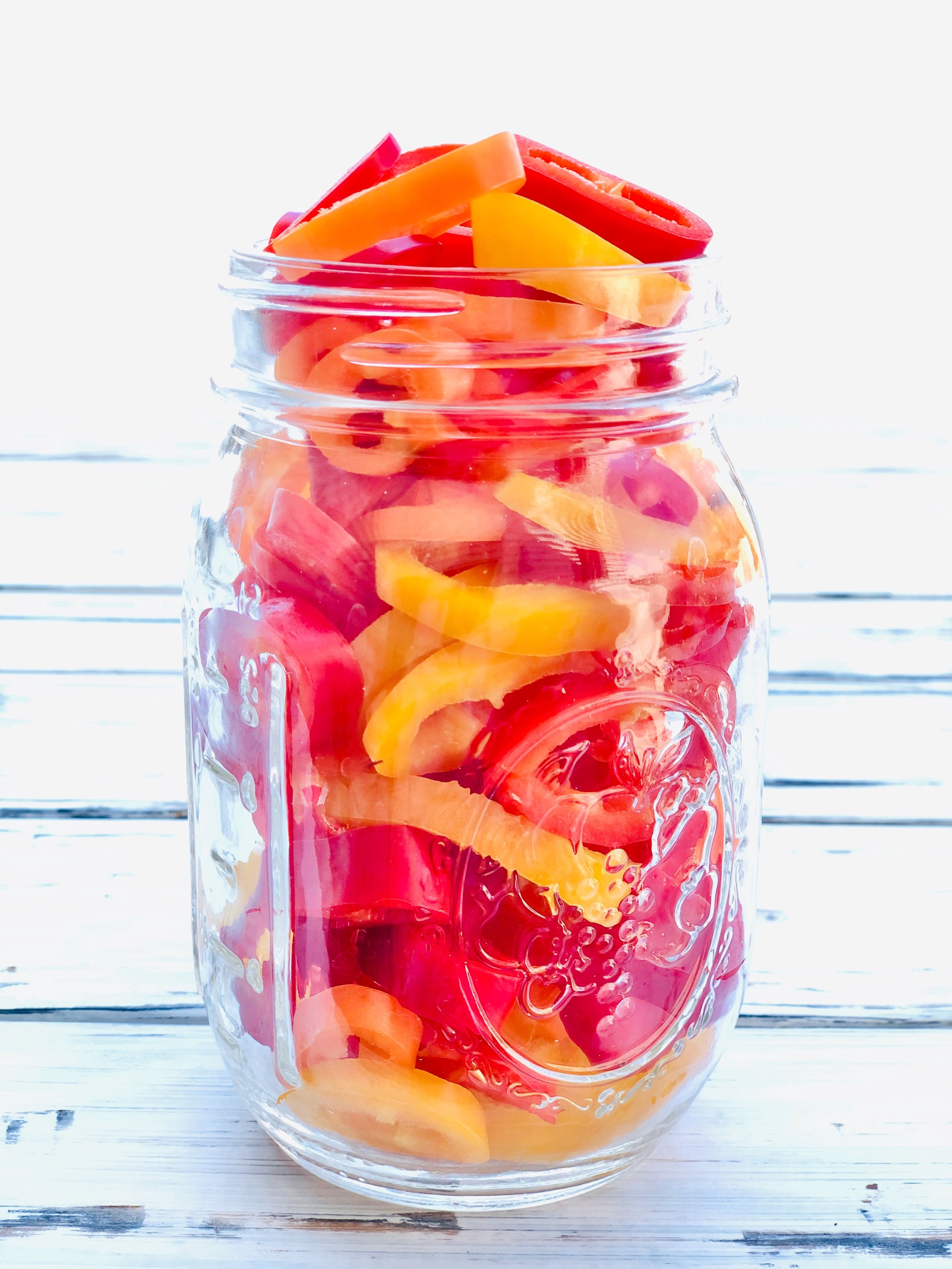 Sweet and Spicy Pickled Mini Peppers

A quick and easy recipe for pickling peppers!

#howtopicklepeppers #canningrecipes #pickledpeppers #whattodowithminipeppers #canningandpreserving #thiswifecooksrecipes via @thiswifecooks
