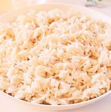 Basmati Coconut Rice ~  Easy recipe for elevating plain rice with just a few simple ingredients!
