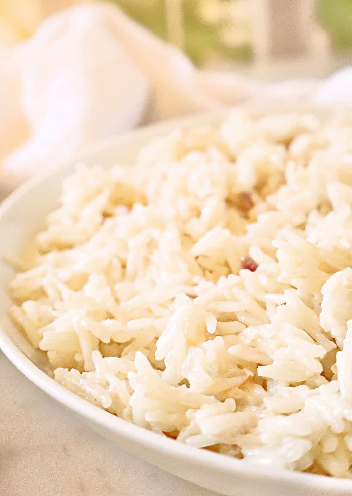 Basmati Coconut Rice ~  Easy recipe for elevating plain rice with just a few simple ingredients!