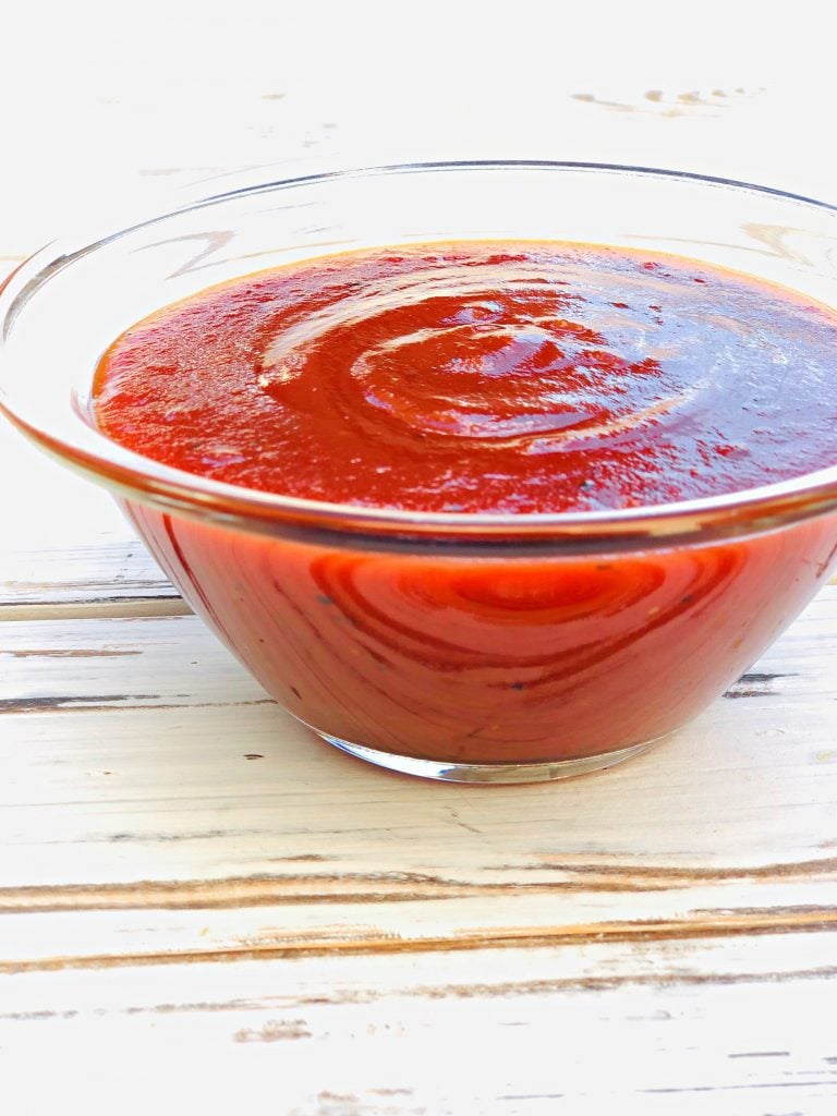 West North Carolina tomato and vinegar-based sauce is a Southern cooking staple that is very easy to make with simple pantry ingredients.