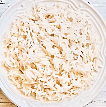 Basmati Coconut Rice - an easy and delicious way to elevate a meal with only a few simple ingredients.