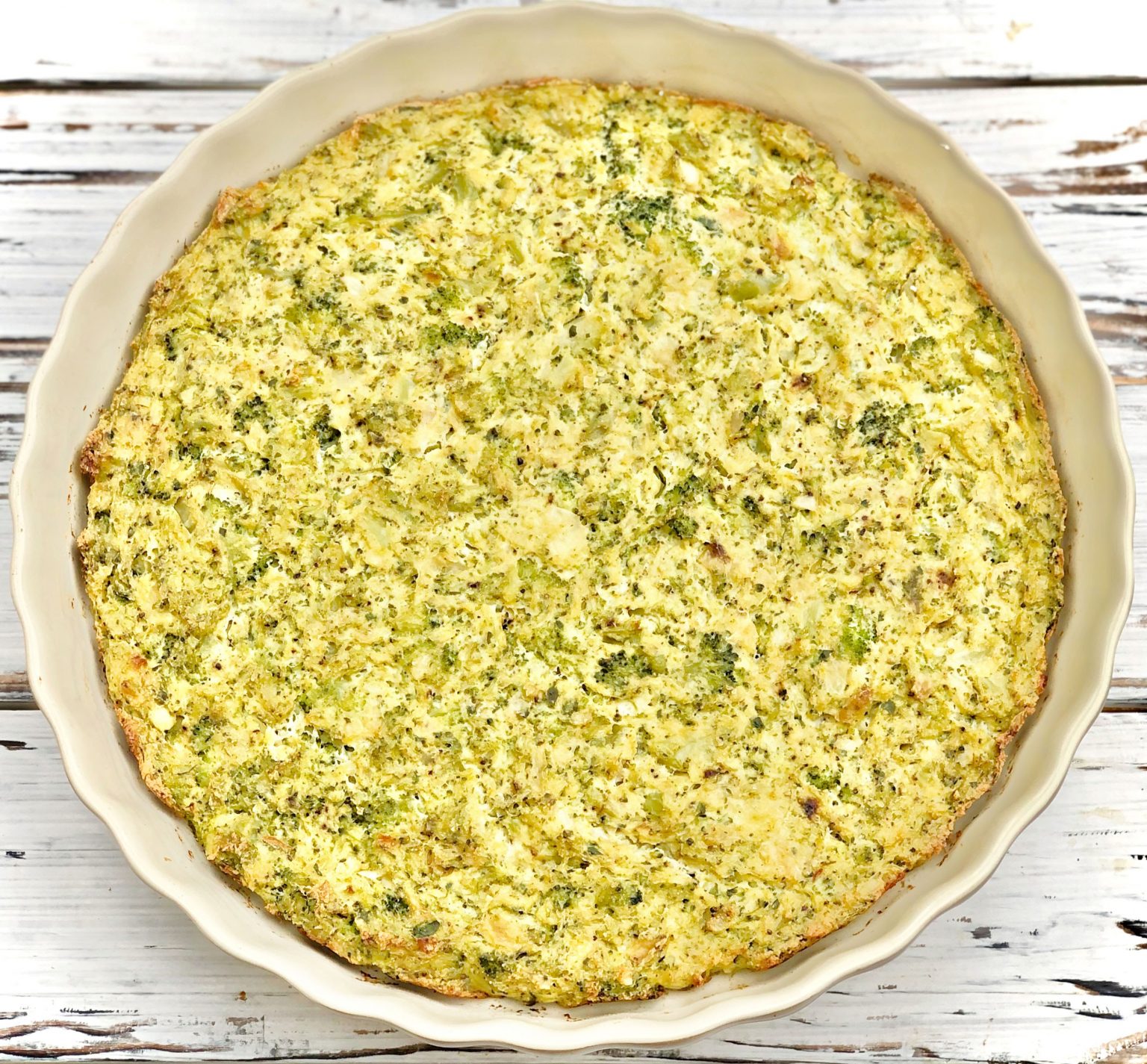 Broccoli Frittata Recipe Easy and Vegan This Wife Cooks