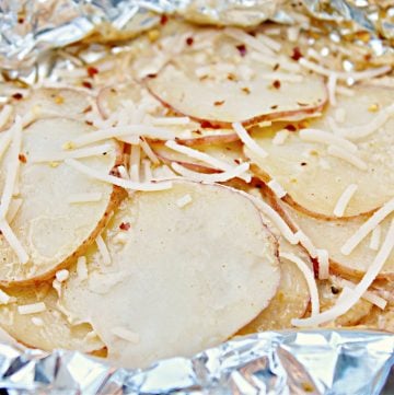 Grilled Garlic and Parmesan Potato Packets