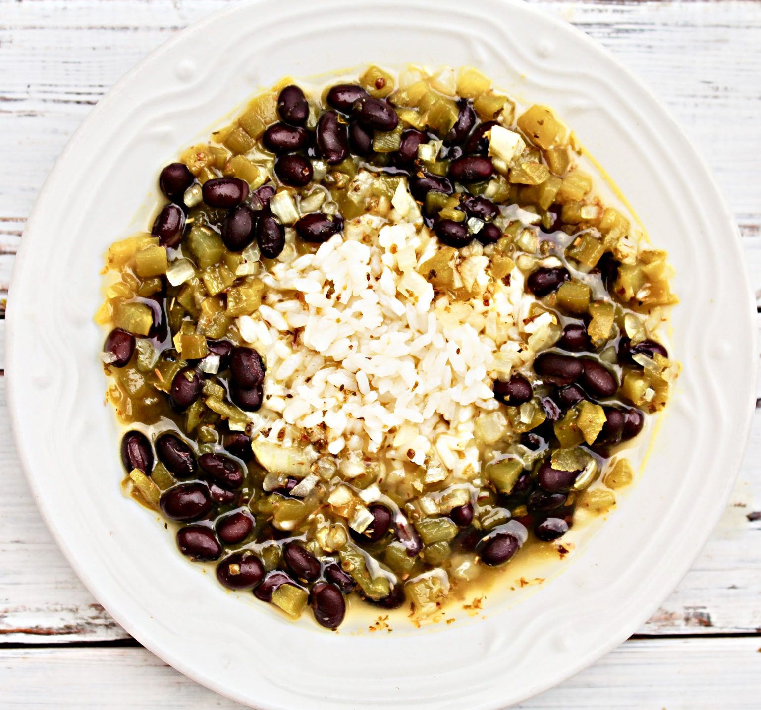 Green Chile Rice and Black Bean Soup This Wife Cooks™