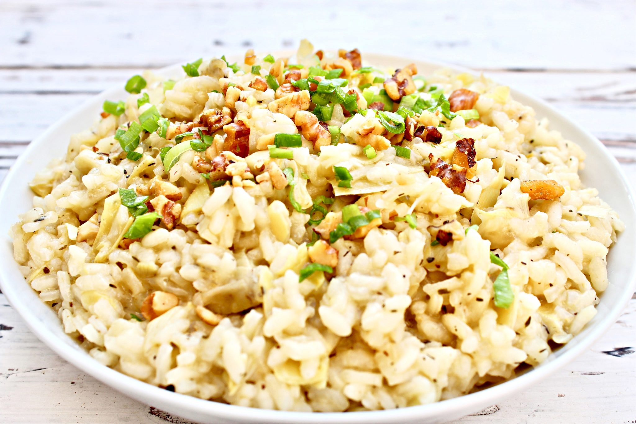 Artichoke Risotto Vegan Recipe This Wife Cooks™