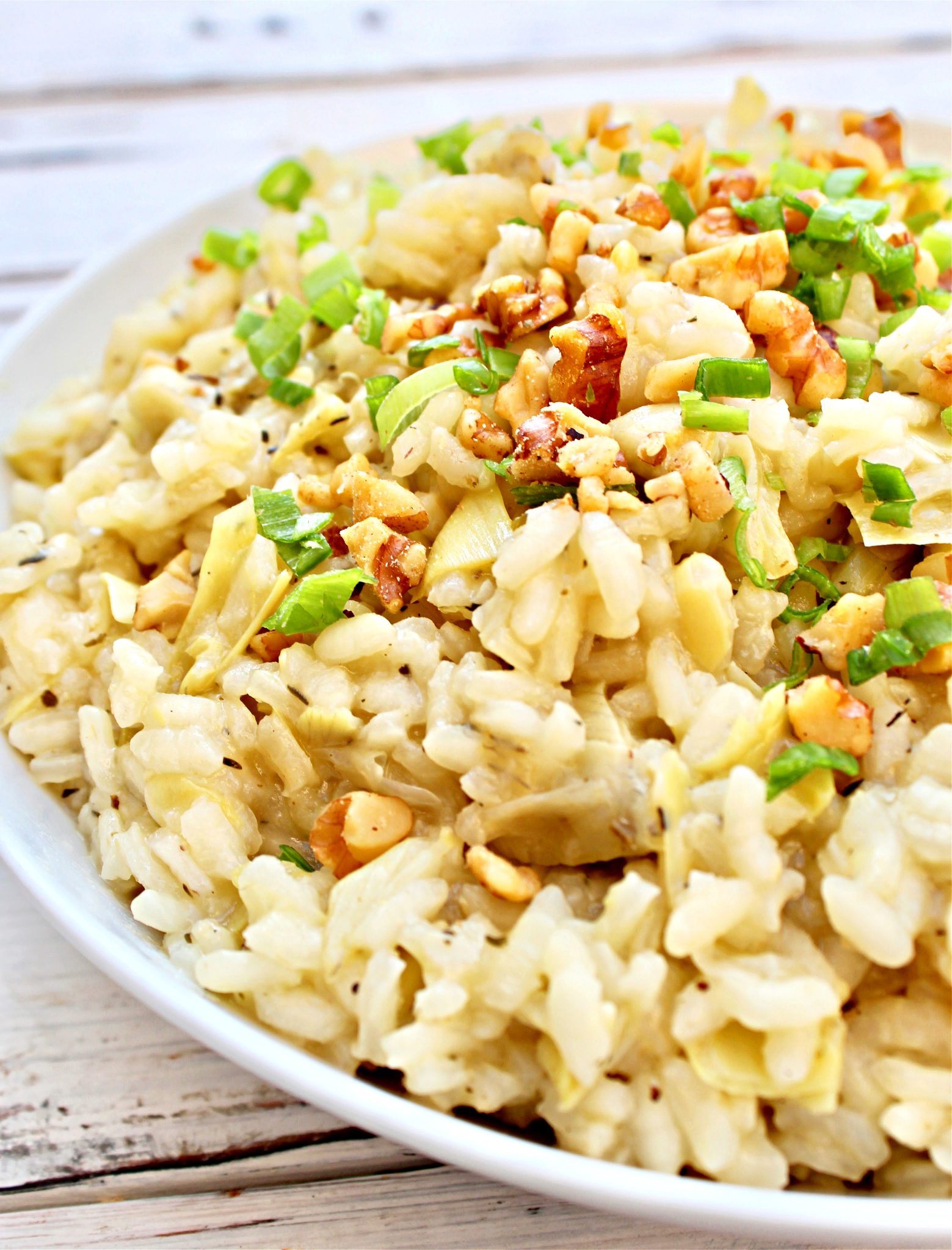 Artichoke Risotto Vegan Recipe This Wife Cooks™