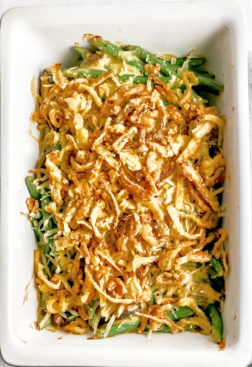 Vegan Green Bean Casserole - Vegan Recipe - This Wife Cooks™