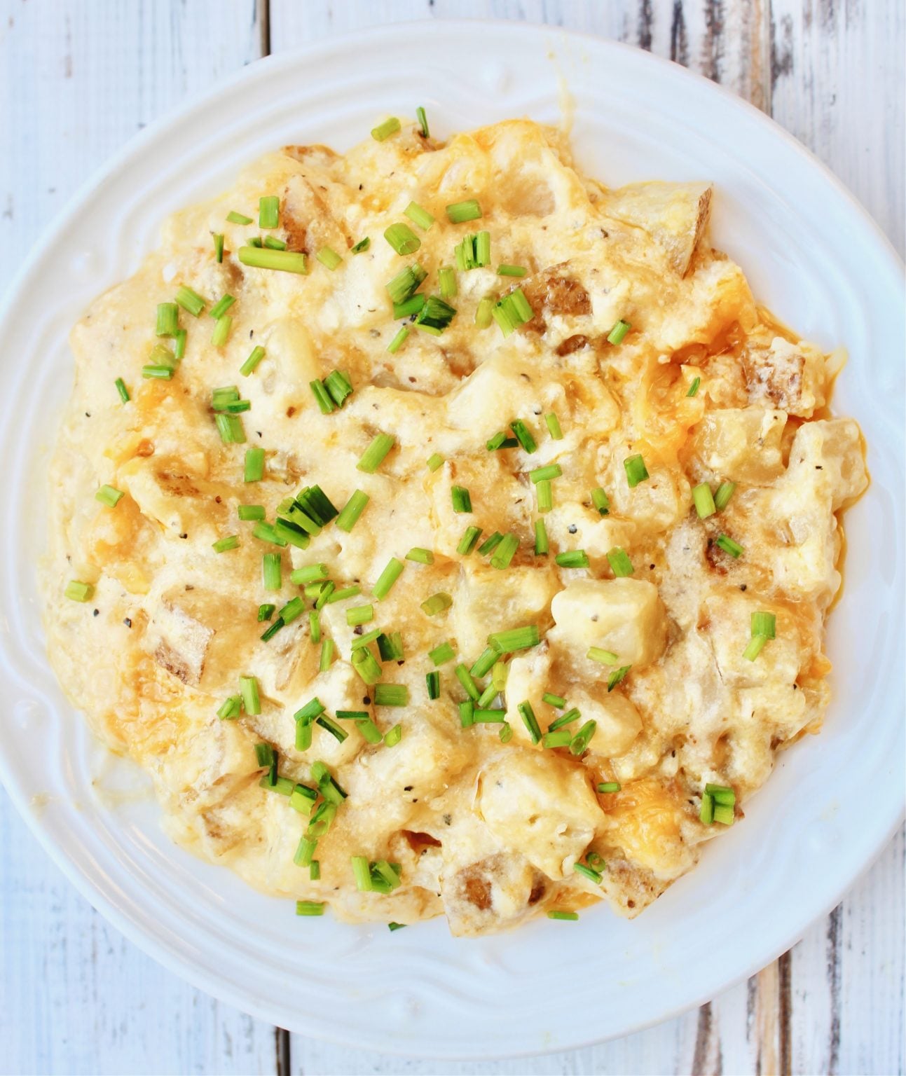 Crockpot Cheesy Potatoes Vegan Recipe This Wife Cooks™