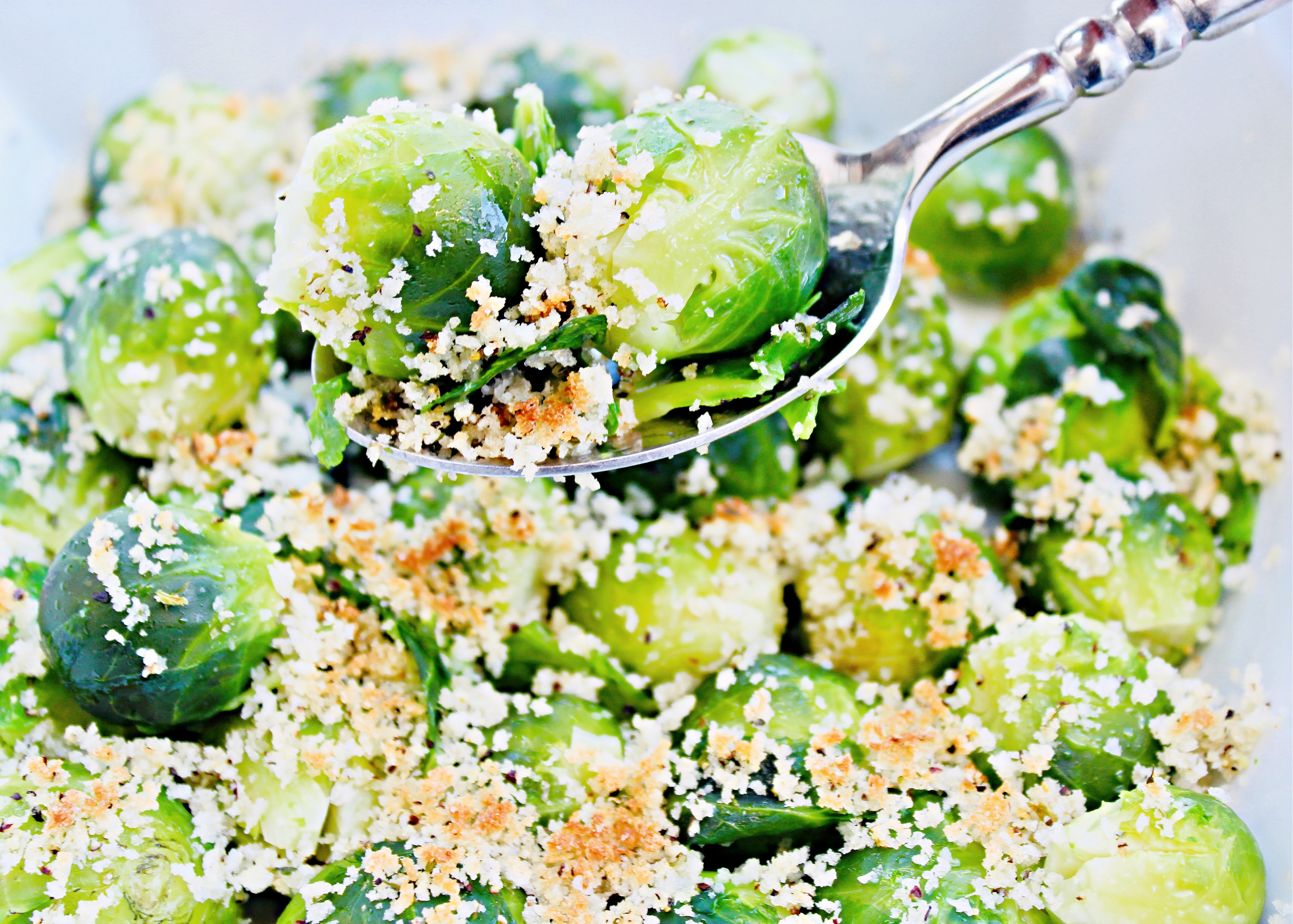 Brussels Sprouts with Toasted Bread Crumbs This Wife Cooks™
