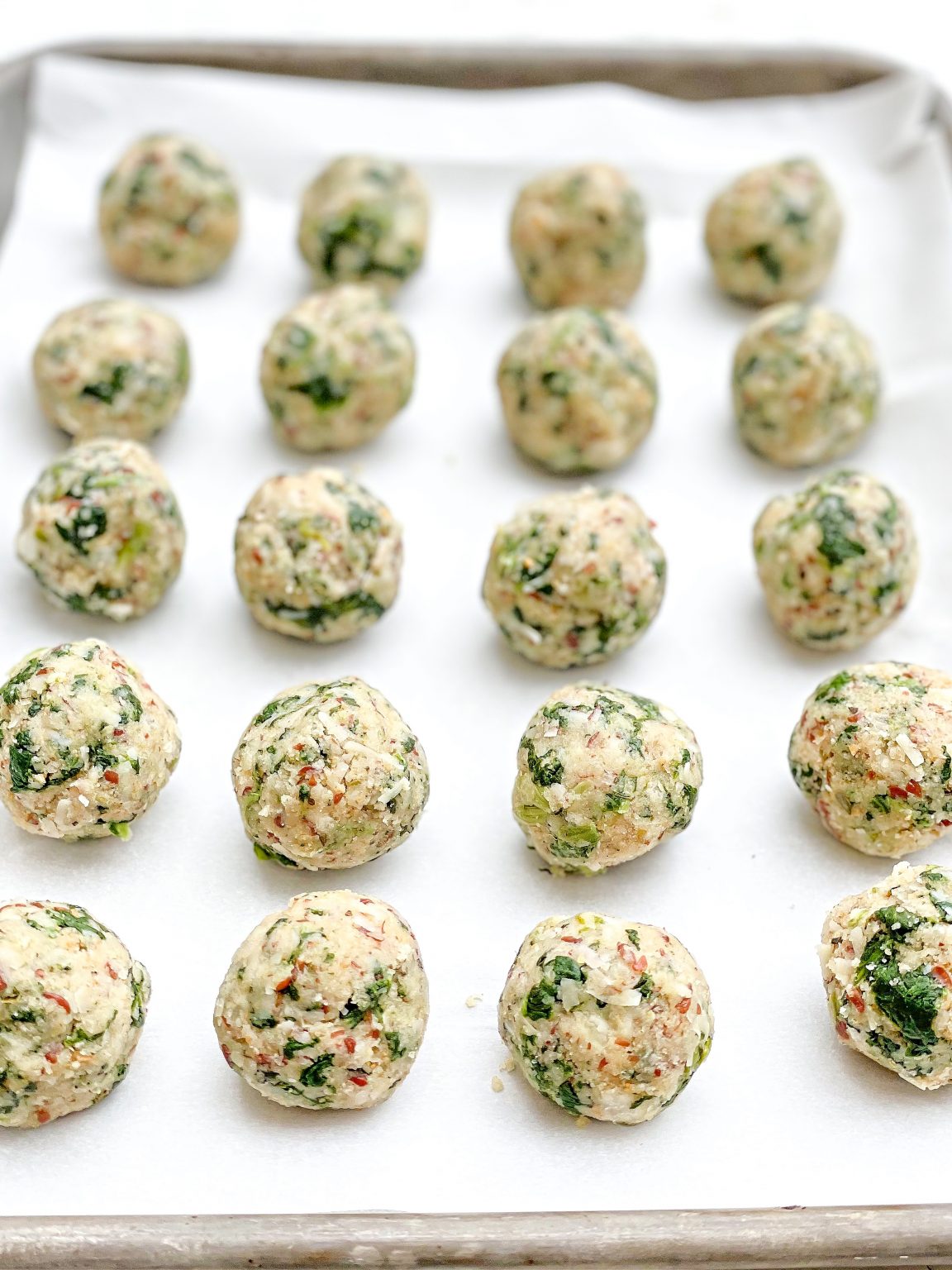 Spinach Parmesan Balls Vegan Recipe This Wife Cooks™
