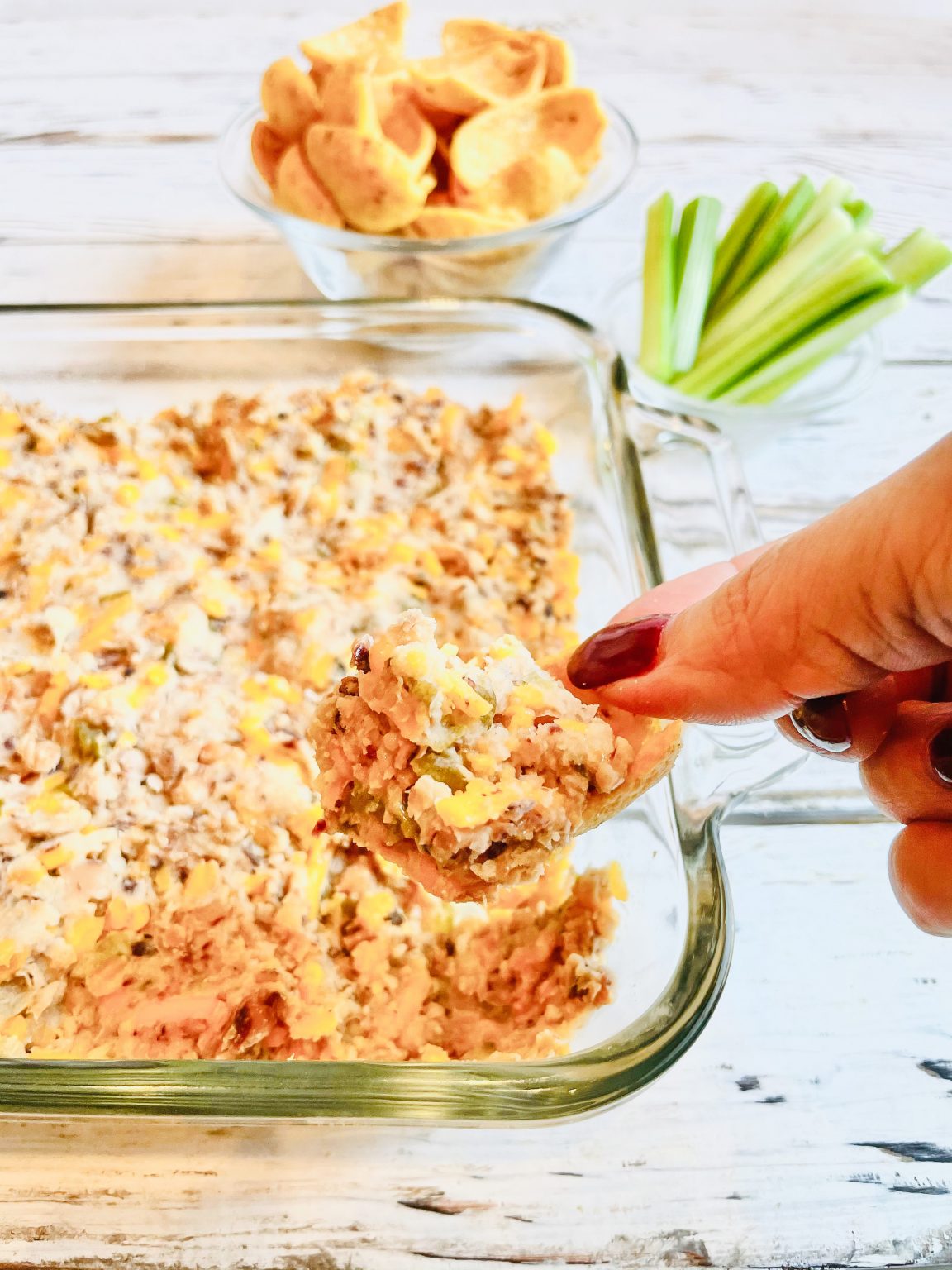 Baked Black Eyed Pea Dip Vegan Recipe This Wife Cooks™