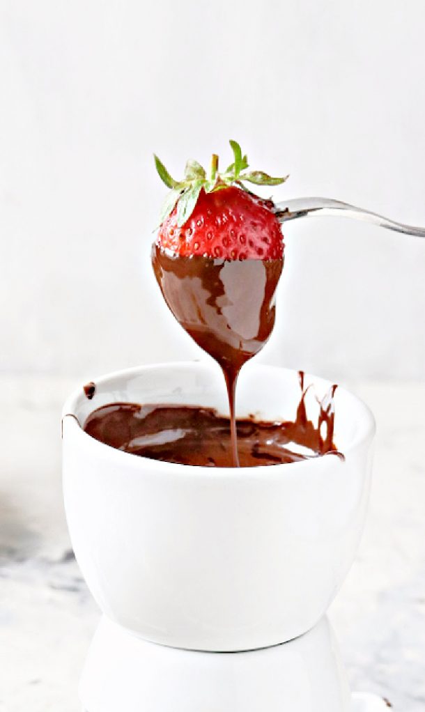 Vegan Chocolate Fondue Recipe This Wife Cooks™