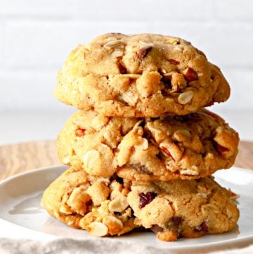 Stack of Trail Mix Cookies