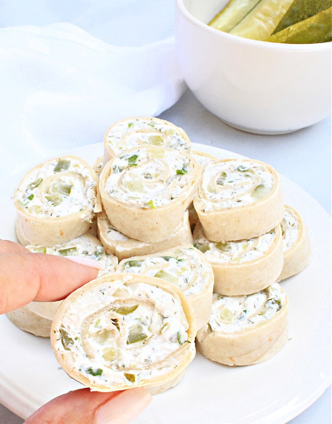 Dill Pickle Pinwheels Vegan Recipe This Wife Cooks™