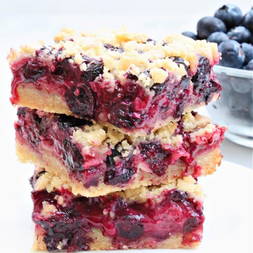 Blueberry Pie Bars ~ Vegan Recipe ~ This Wife Cooks™