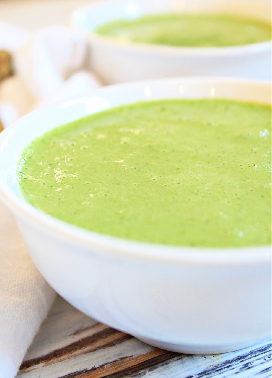 Green Gazpacho ~ Vegan Recipe ~ This Wife Cooks™