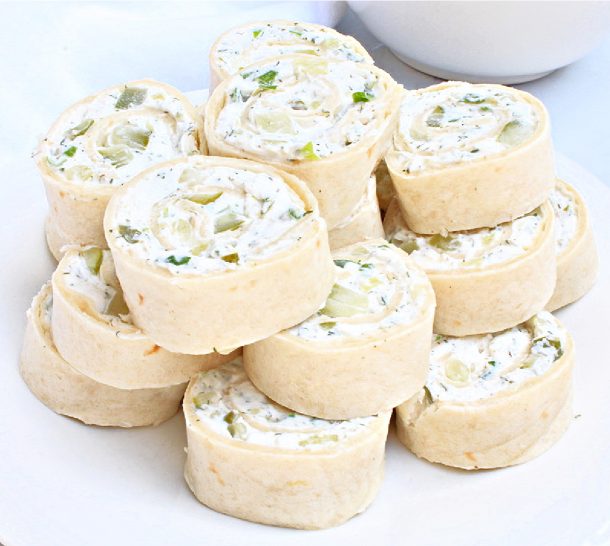 Dill Pickle Pinwheels Vegan Recipe This Wife Cooks™