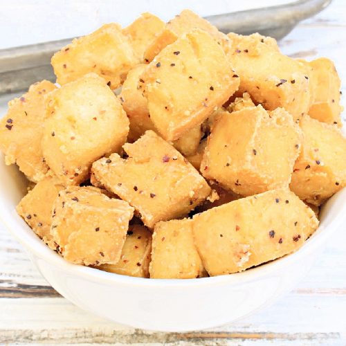 Crispy Baked Tofu ~ Vegan Recipe ~ This Wife Cooks™