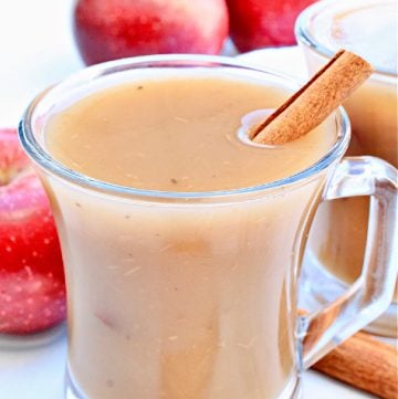 This Slow Cooker Apple Cider recipe is easy to make with fresh apples and guaranteed to make your house smell like fall!