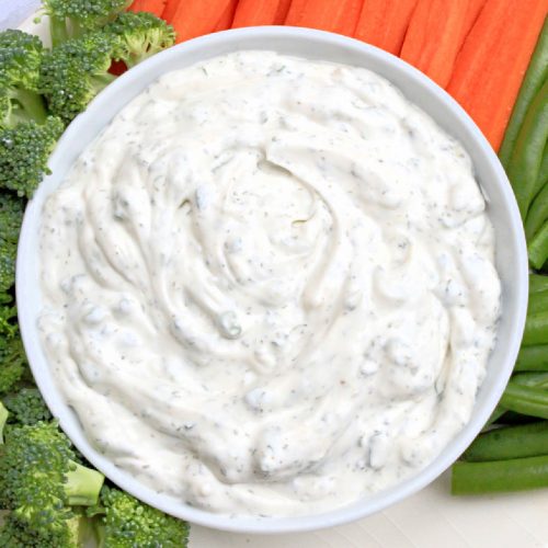 Vegan Ranch Dip Recipe ~ This Wife Cooks™