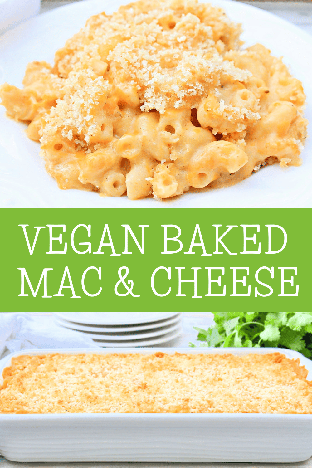 Baked Mac and Cheese ~ Kid-tested and approved! You're going to love this rich, indulgent, and deliciously dairy-free comfort food classic! via @thiswifecooks