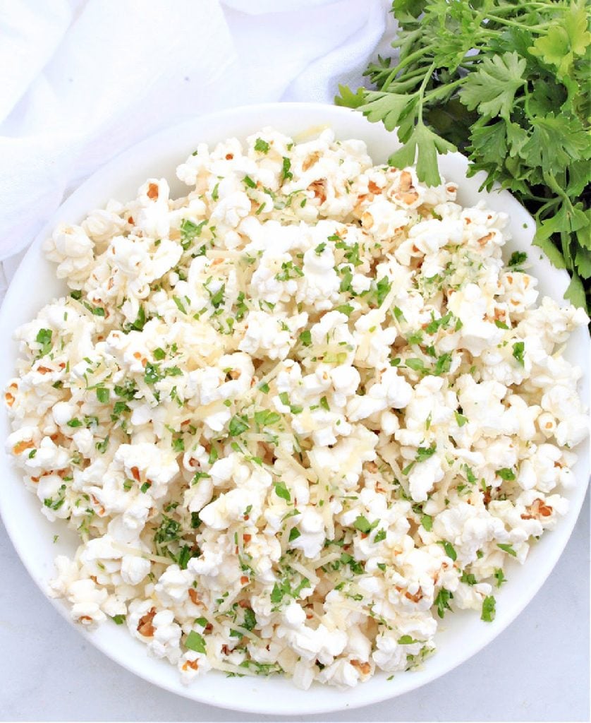 Truffle Popcorn ~ A few simple and dairy-free ingredients are all that's needed to elevate your everyday popcorn to gourmet status!