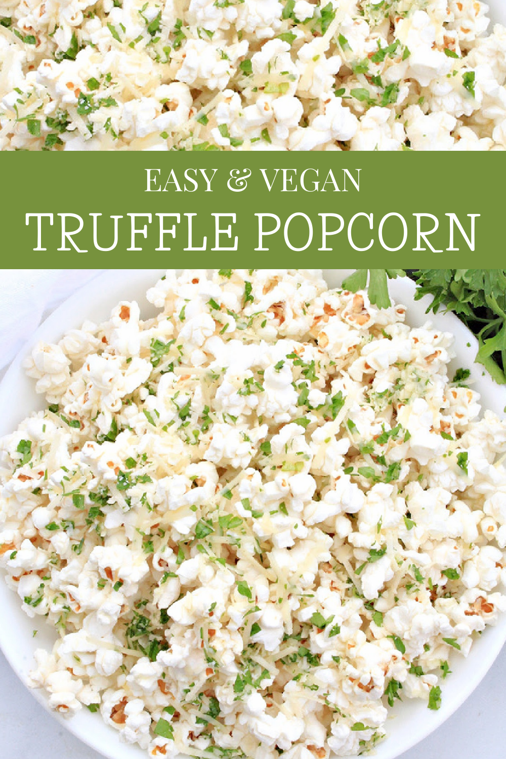 Truffle Popcorn ~ A few simple and dairy-free ingredients are all that's needed to elevate your everyday popcorn to gourmet status! via @thiswifecooks