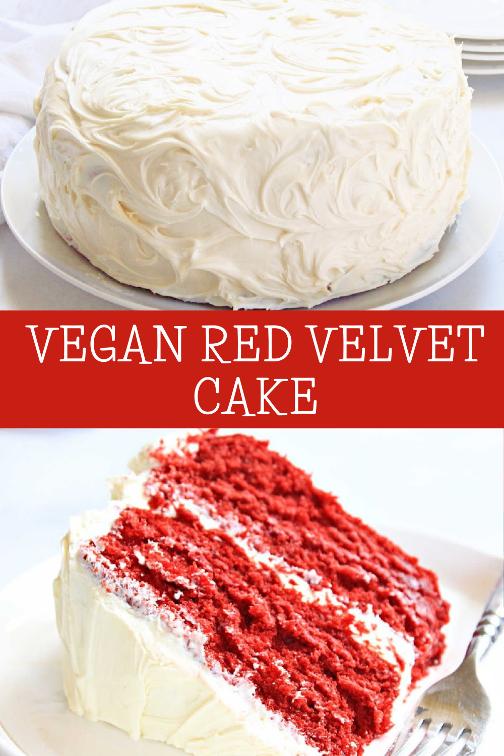 Red Velvet Cake ~ A dairy-free version of the traditional Southern classic and holiday favorite! Easy to make and perfect for any occasion! via @thiswifecooks