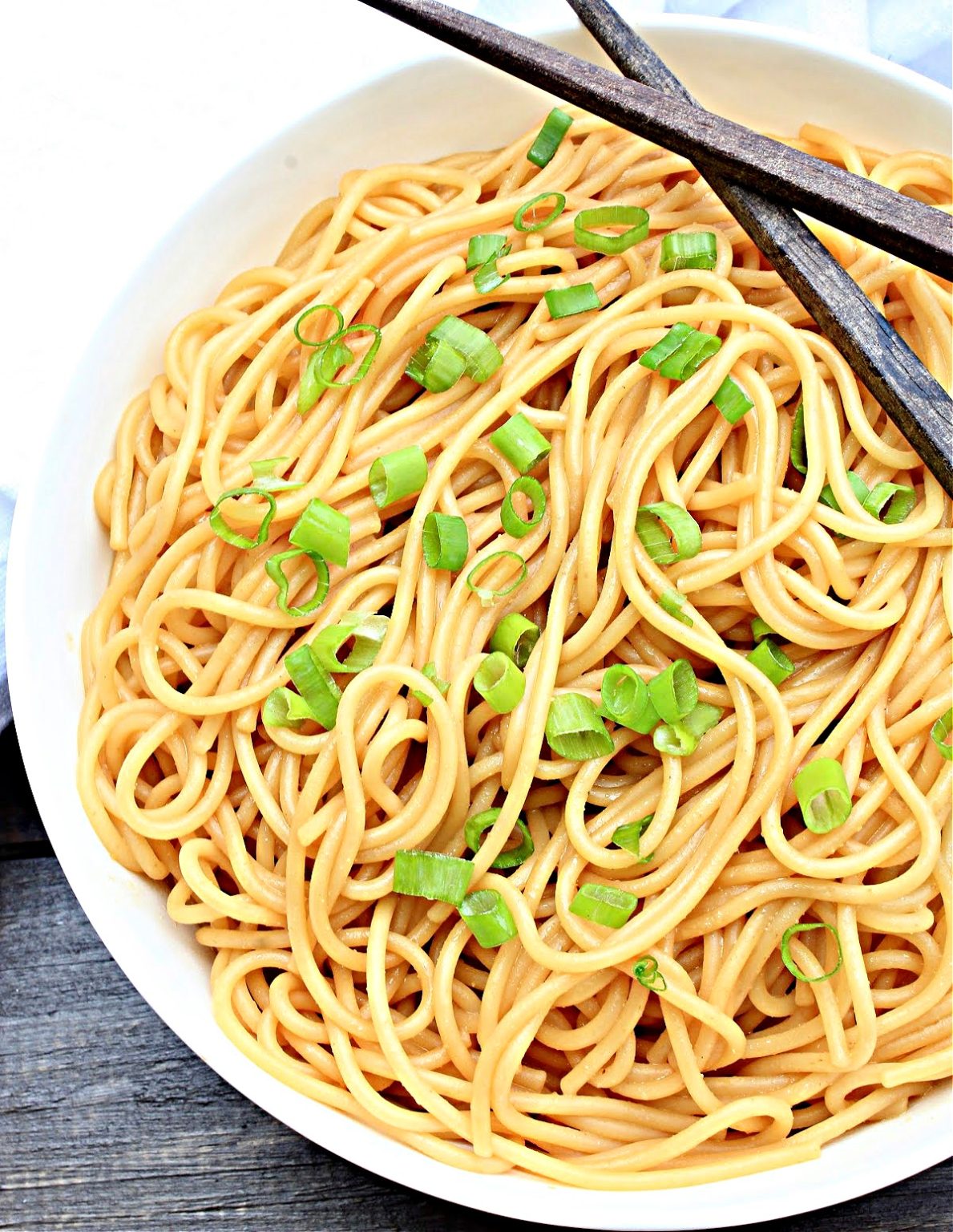 Lo Mein Noodles ~ Vegan Recipe ~ This Wife Cooks™