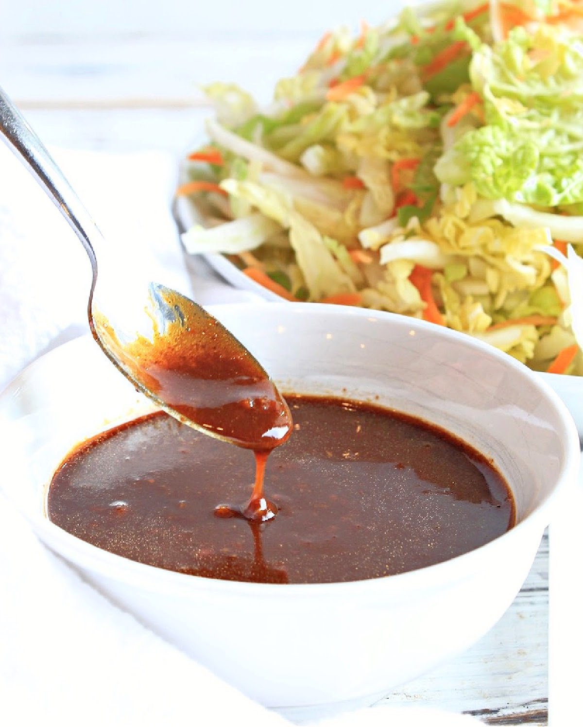 Stir Fry Sauce ~ Garlic and ginger stir fry sauce adds robust flavor to all your stir-fried dinners! Ready in 5 minutes or less!