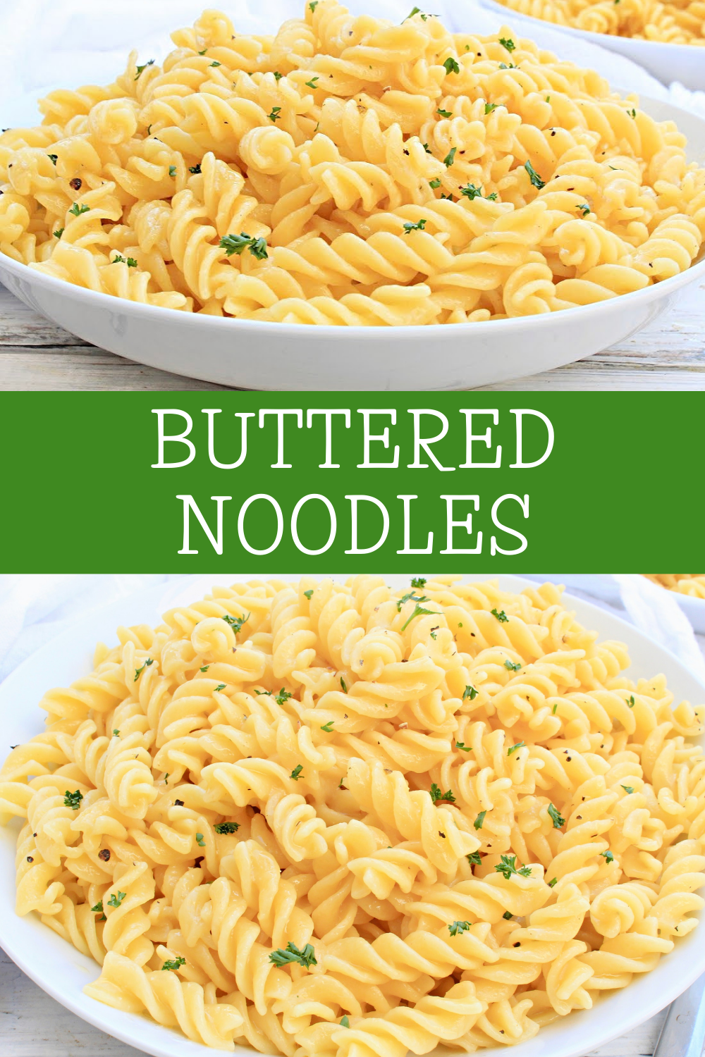 Buttered Noodles ~ 20 minute recipe! This kid-favorite is a dairy-free spin on the quick and easy comfort food classic! via @thiswifecooks