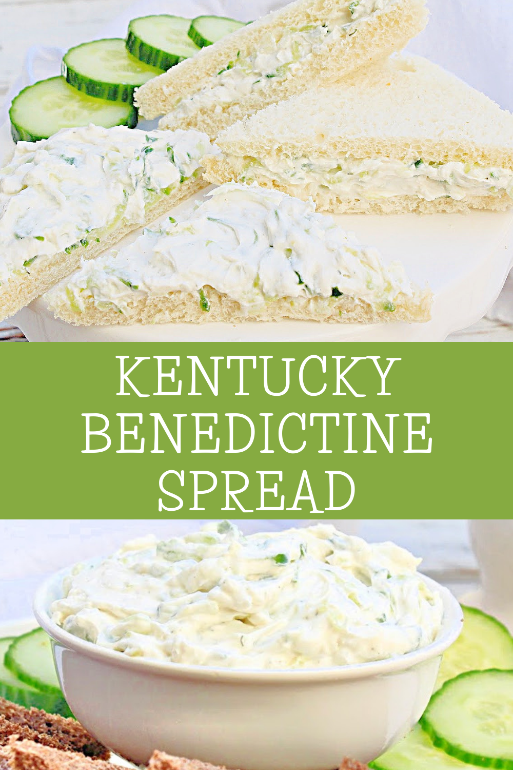 Benedictine Spread ~ This classic Kentucky cucumber dip adds plant-based Southern style to your Derby party or afternoon teatime! via @thiswifecooks