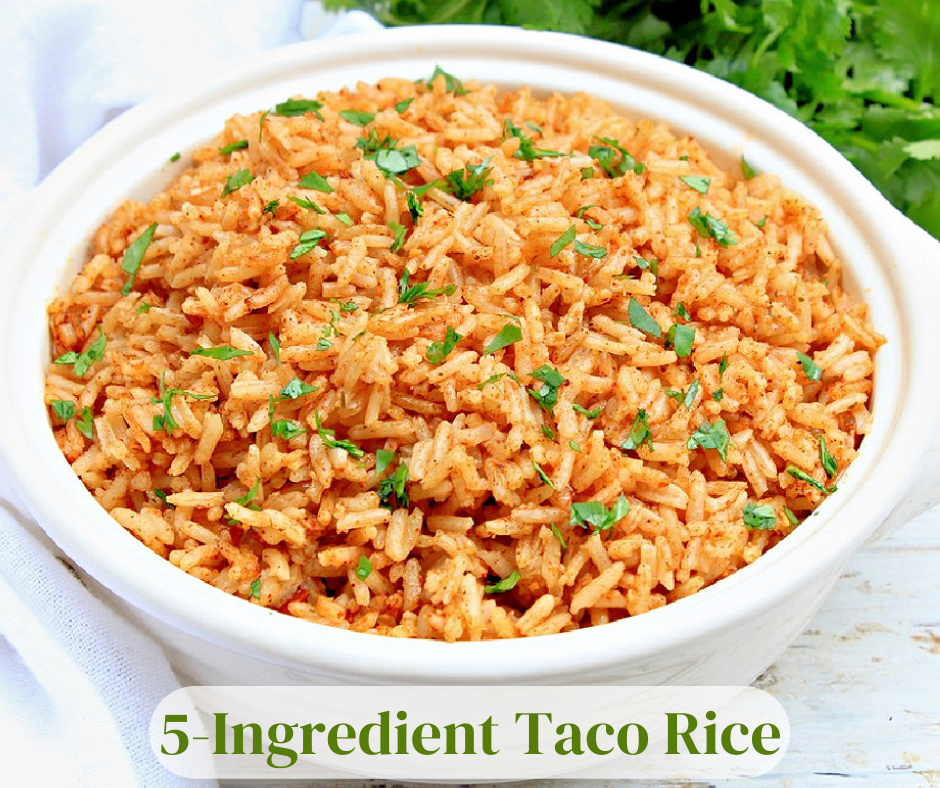 Easy Taco Rice - Lauren's Latest