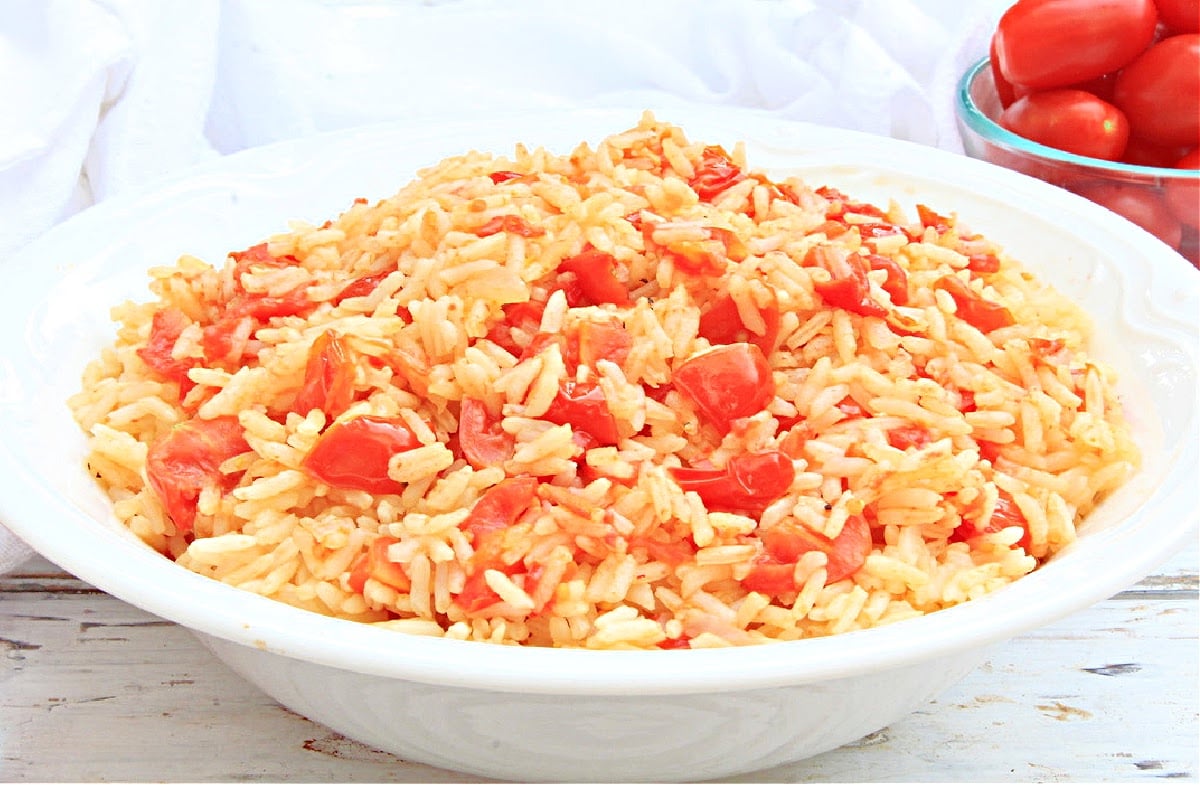 Southern Tomatoes and Rice Vegan Recipe This Wife Cooks™