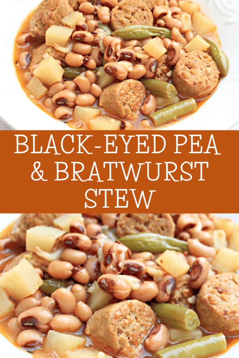 Black Eyed Pea and Bratwurst Stew