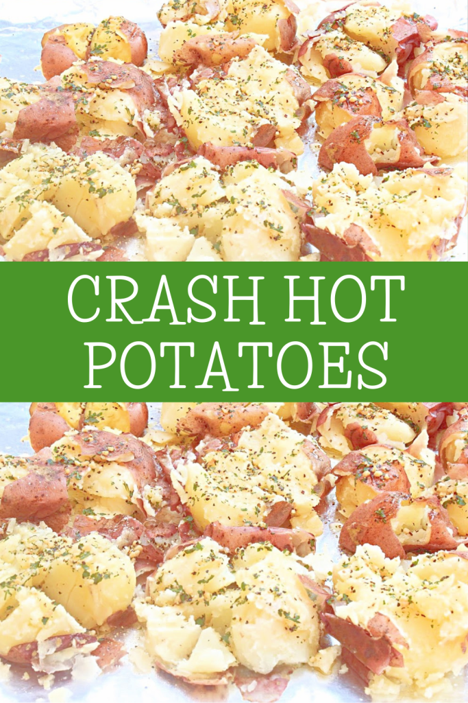 Crash Hot Potatoes ~ A simple and savory, fun and tasty, alternative to traditional baked potatoes!
