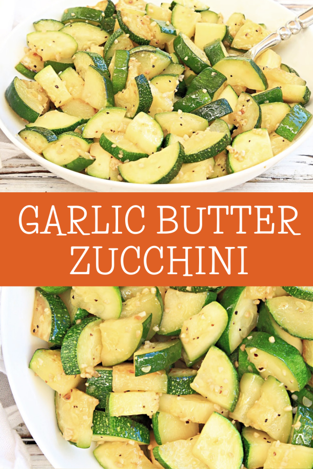 Garlic Butter Zucchini - This Wife Cooks™