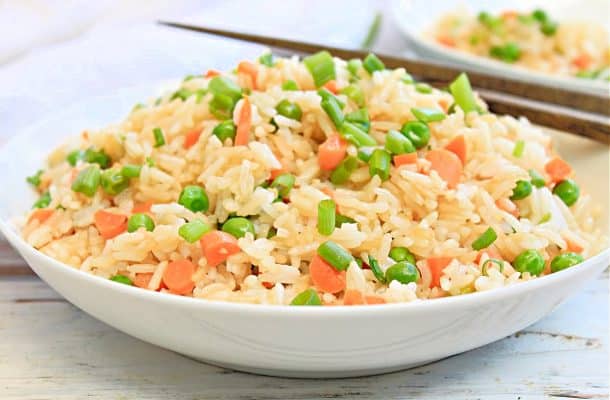 Vegetable Fried Rice ~ Vegan Recipe ~ This Wife Cooks™